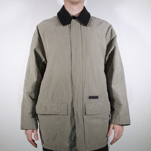 Vintage 90s Coat Jacket Trench Coat Size M-L Camel active