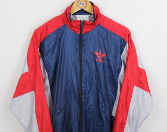 veste de sport vintage des années 90 S Adidas veste d’entraînement parka de sport