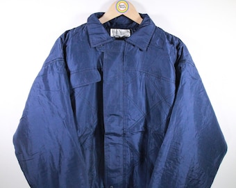 Vintage 90s silk blouson Size S / Meter / L Carty Collection deadstock