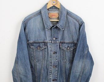 Vintage 90s Levi's 70500 Denim Jacket, Dark Blue Men's Levis Jacket, Blue Trucker Jacket, Jean Jacket, Hipster Jacket, S, Made in Croatia - Etsy Vintage 90s Levi's 70500 Denim Jacket, Dark Blue Men's Levis Jacket, Blue Trucker Jacket, Jean Jacket, Hipster Jacket, S, Made in Croatia - Etsy