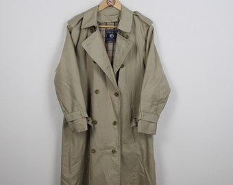 Vintage 90s Trench Coat Jacket Size M (Women's Size)