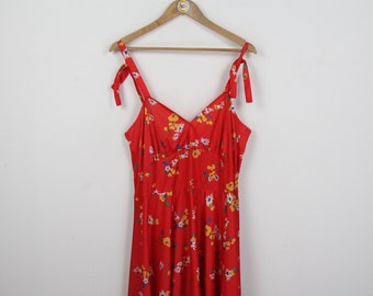 Vintage 80s 90s Dress Size L