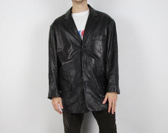 最終価格 80s 90s Japan vintage LeatherJacket Vintage 80s 90s Lambskin Coat Leather Jacket Size M Requirement - Etsy