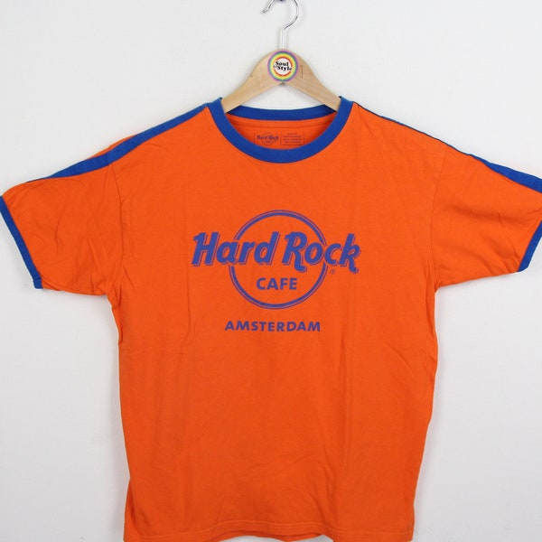 Vintage T-Shirt Size M Hard Rock Cafe Amsterdam