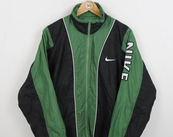 Vintage 90s Sportjacke M Nike Trainingsjacke Sportparka