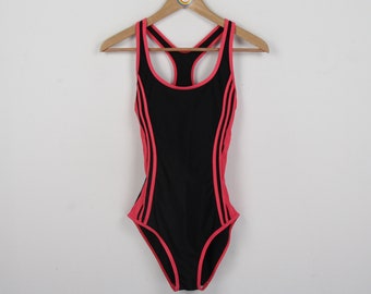 Vintage Badeanzug Swimsuit Damen XL (46) Schwimmanzug Retro Bademode