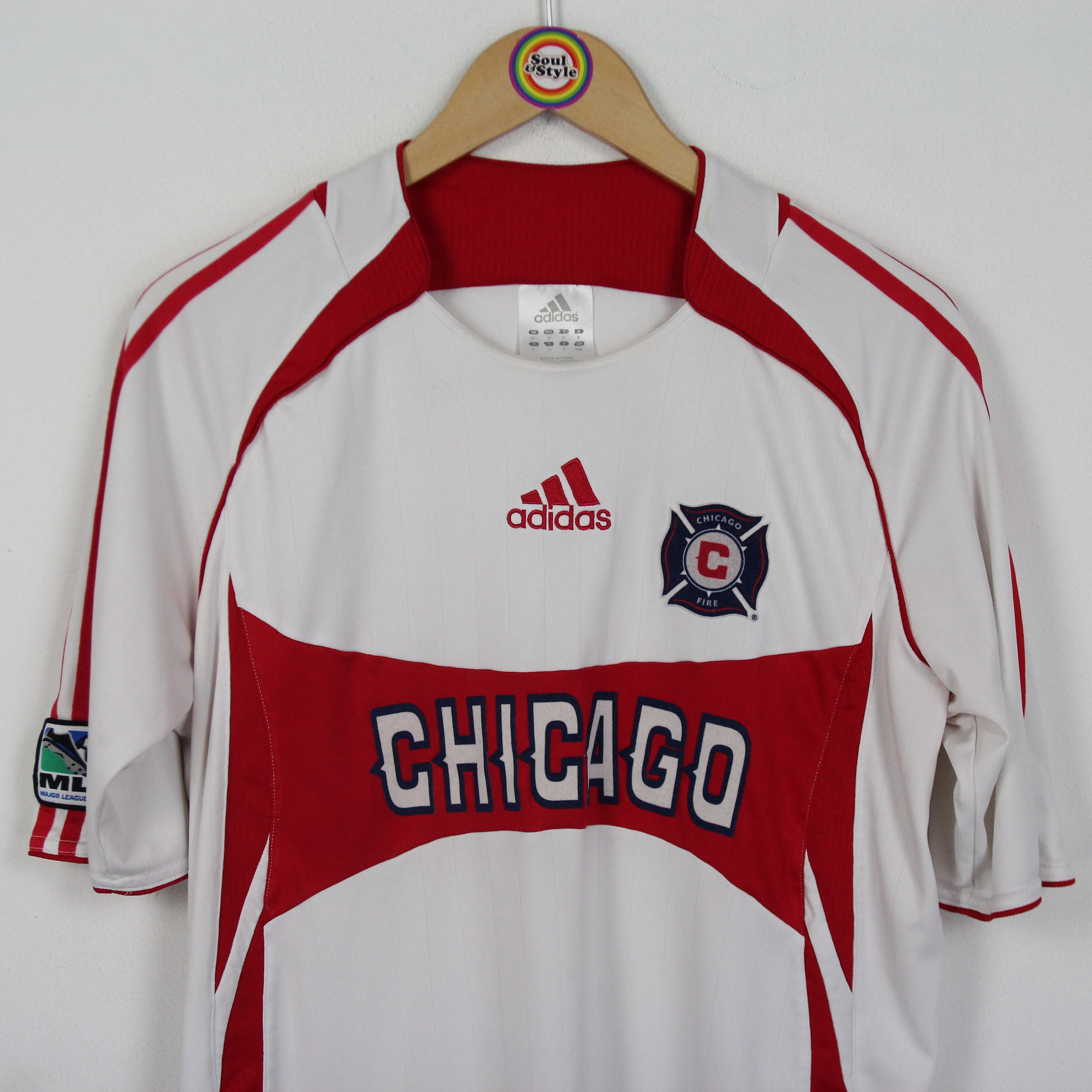 Vintage T-Shirt Jersey Size M Chicago Fire 2006 2007