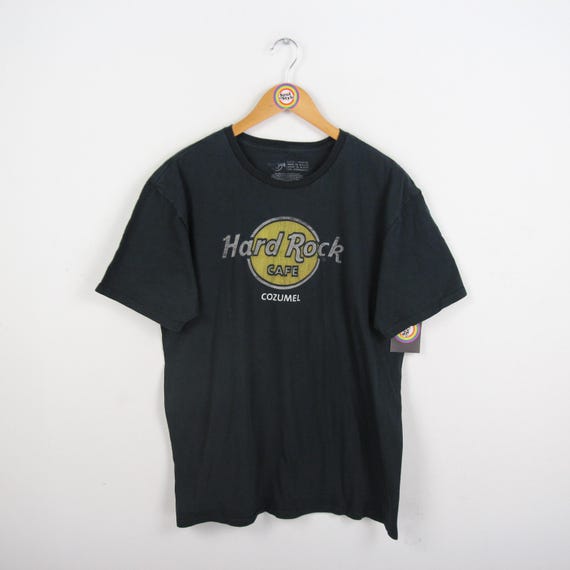 Vintage T-shirt Size L Hard Rock Cafe Cozumel - Etsy