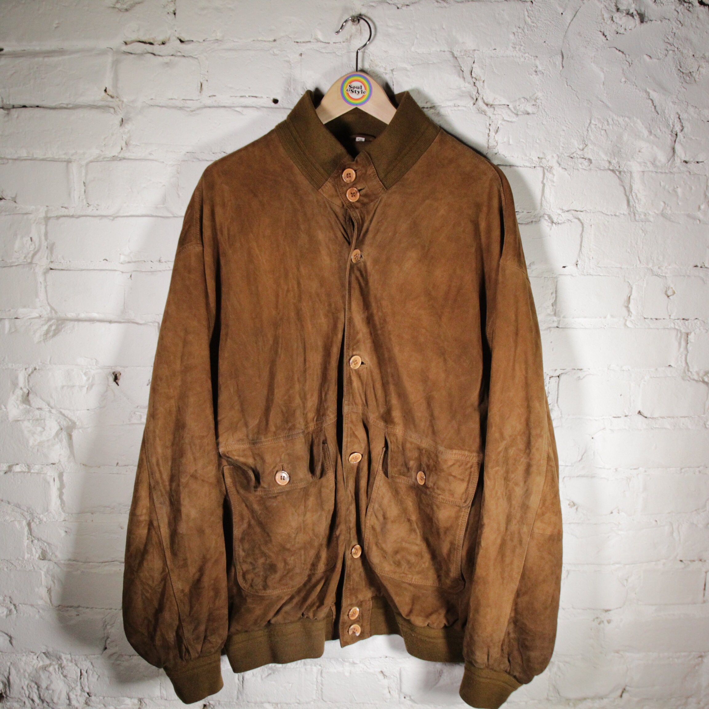 Vintage 90s Suede Jacket Blouson Size XL 56 Dolomites - Etsy