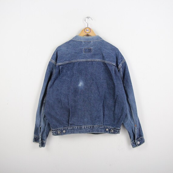 Vintage 90s Denim Jacket Size M-L Levi Strauss Type II 70502 0490