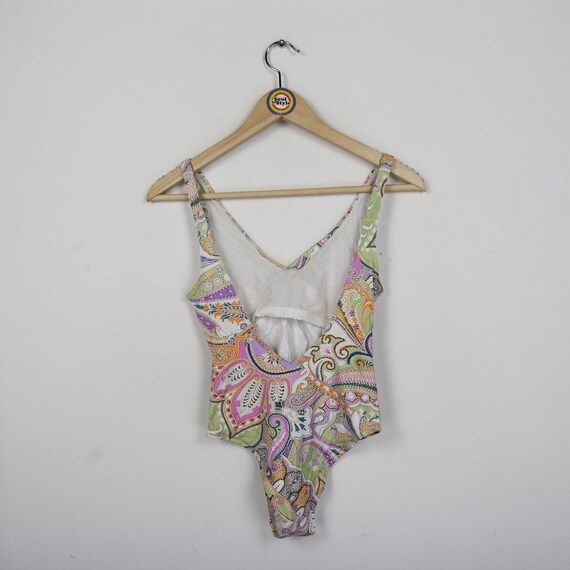 Vintage swimsuit swimsuit women's S-M swimsuit re… - image 3