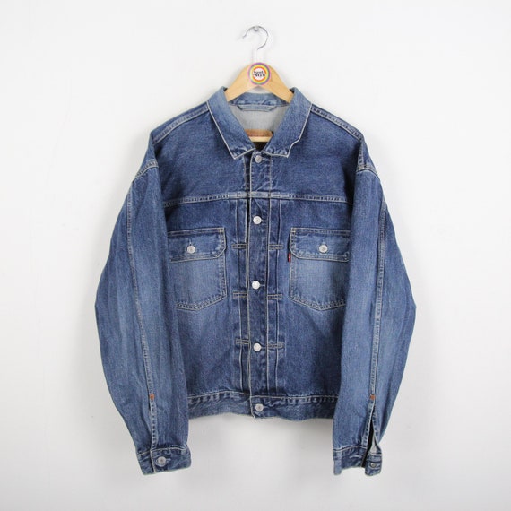 Vintage 90s Denim Jacket Size M-L Levi Strauss Type II 70502 0490