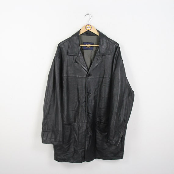 ジャケット・アウター 90s- LONGHI wool&lether half coat ジャケット・アウター 90s- LONGHI wool&lether half coat 90s