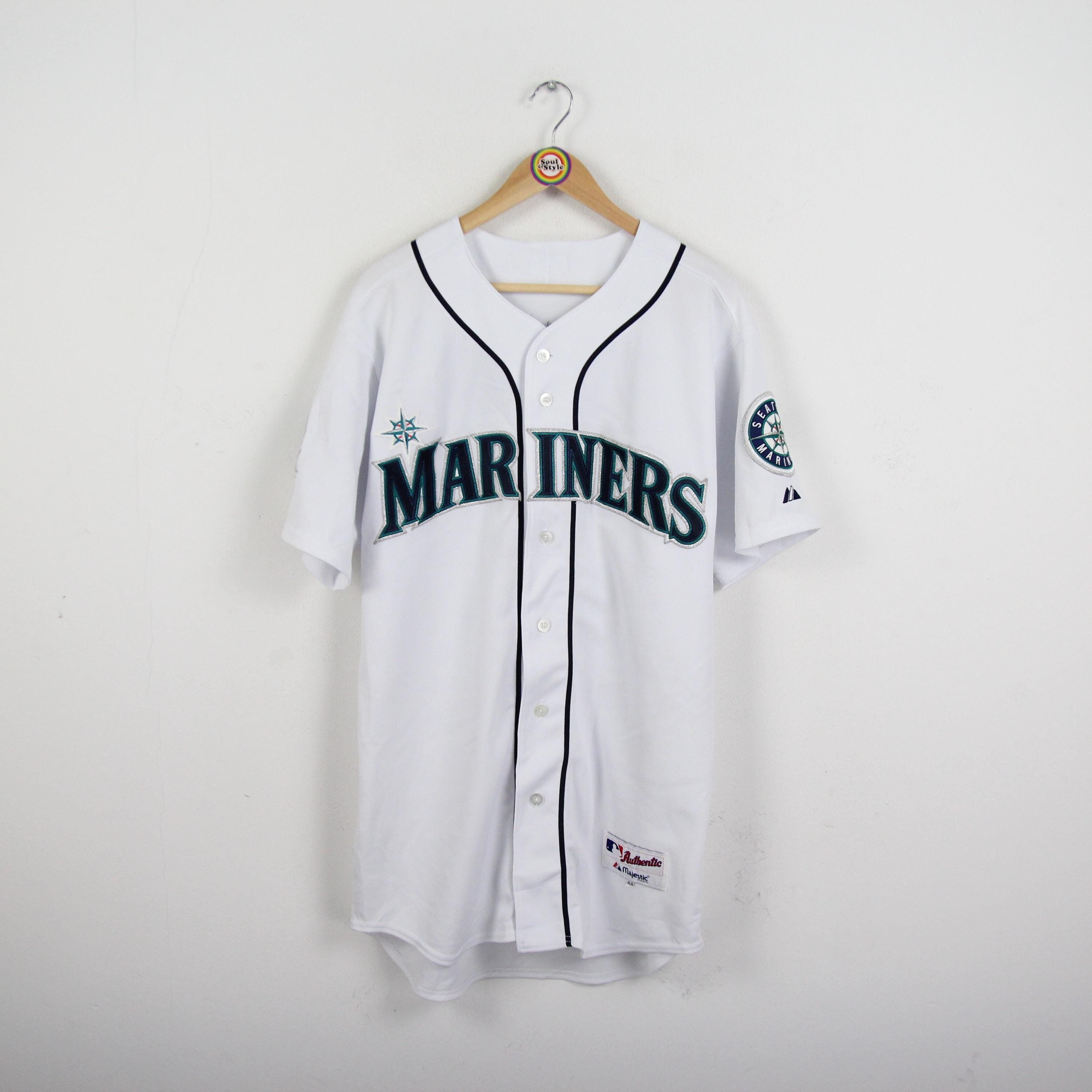 Vintage Jersey Jersey Size 44 Seattle Mariners #51 Ichiro Baseball