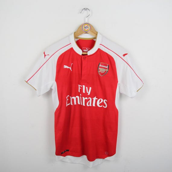SAMPLE Vintage T-shirt Jersey Size S Arsenal FC 2015-2016 Home 15