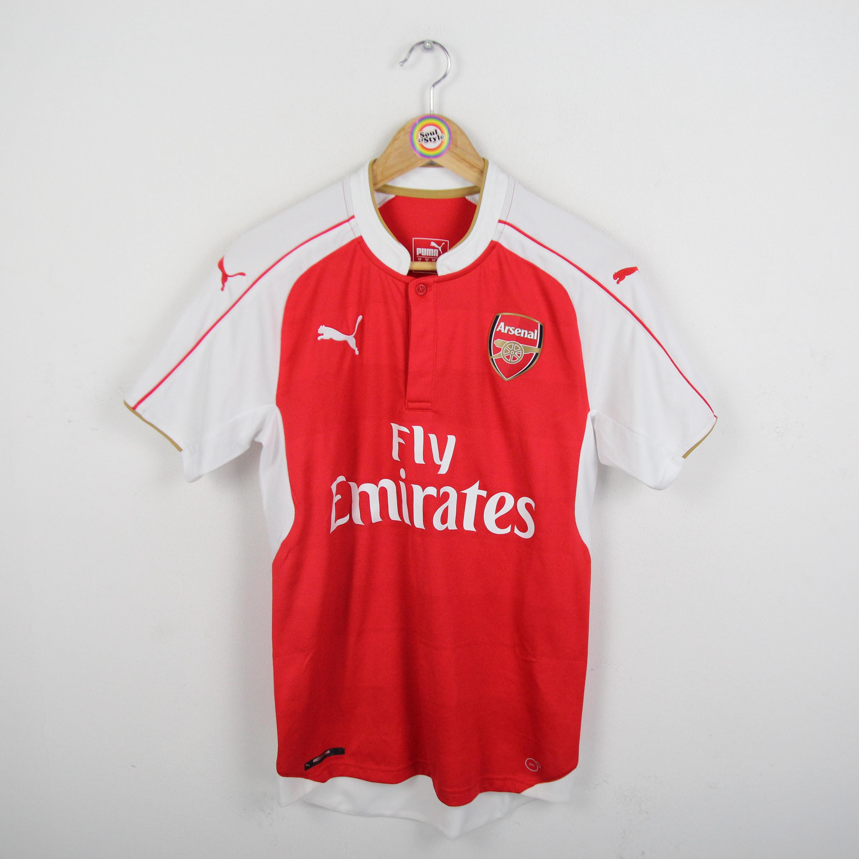 SAMPLE Vintage T-shirt Jersey Size S Arsenal FC 2015-2016 Home 15