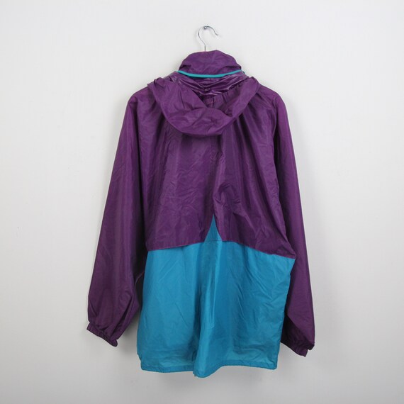 Vintage 90s K-WAY rain jacket slip jacket XL wind… - image 8