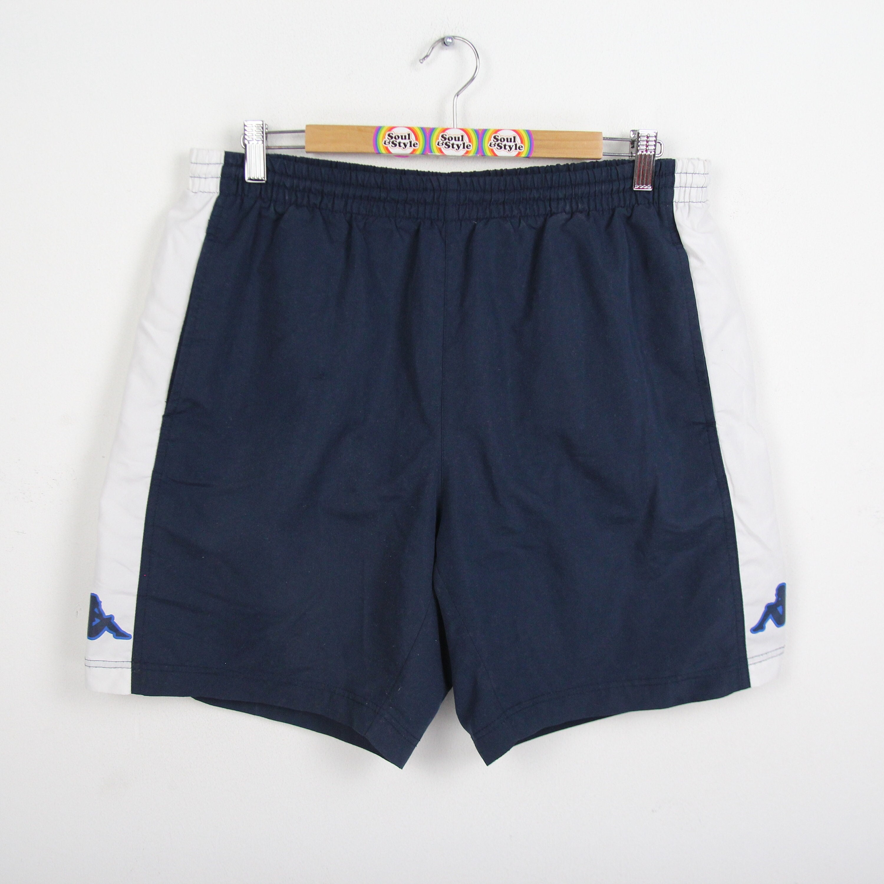 Short Kappa Vintage Homme – Sweat/pantalon De Sport, Taille XL, Noir/blanc/rouge