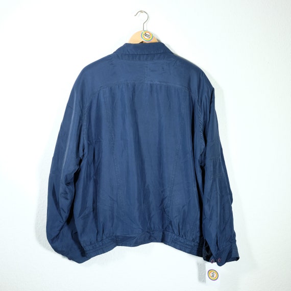 Vintage 90s Silk Bblouson Size XL Leader - image 5