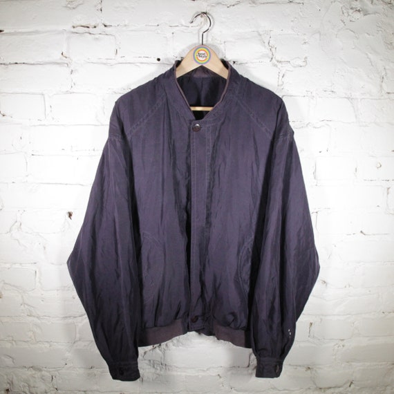 Vintage 90s Silk Blouson Size XL