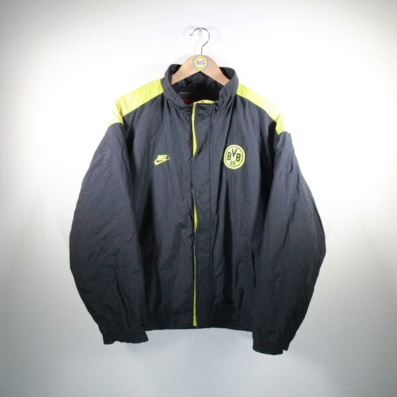 Vintage 90s BVB Borussia Dortmund Sports Jacket XL Nike Premier