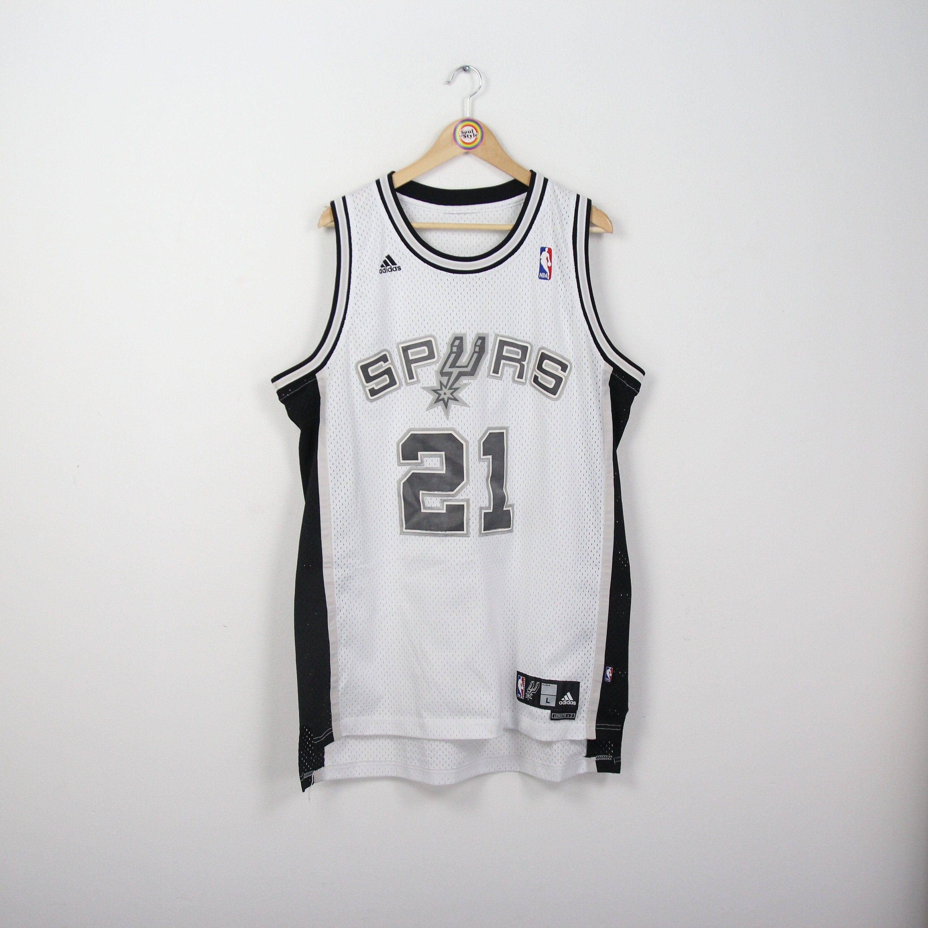 Vintage San Antonio Spurs Tony Parker Reebok Basketball Jersey
