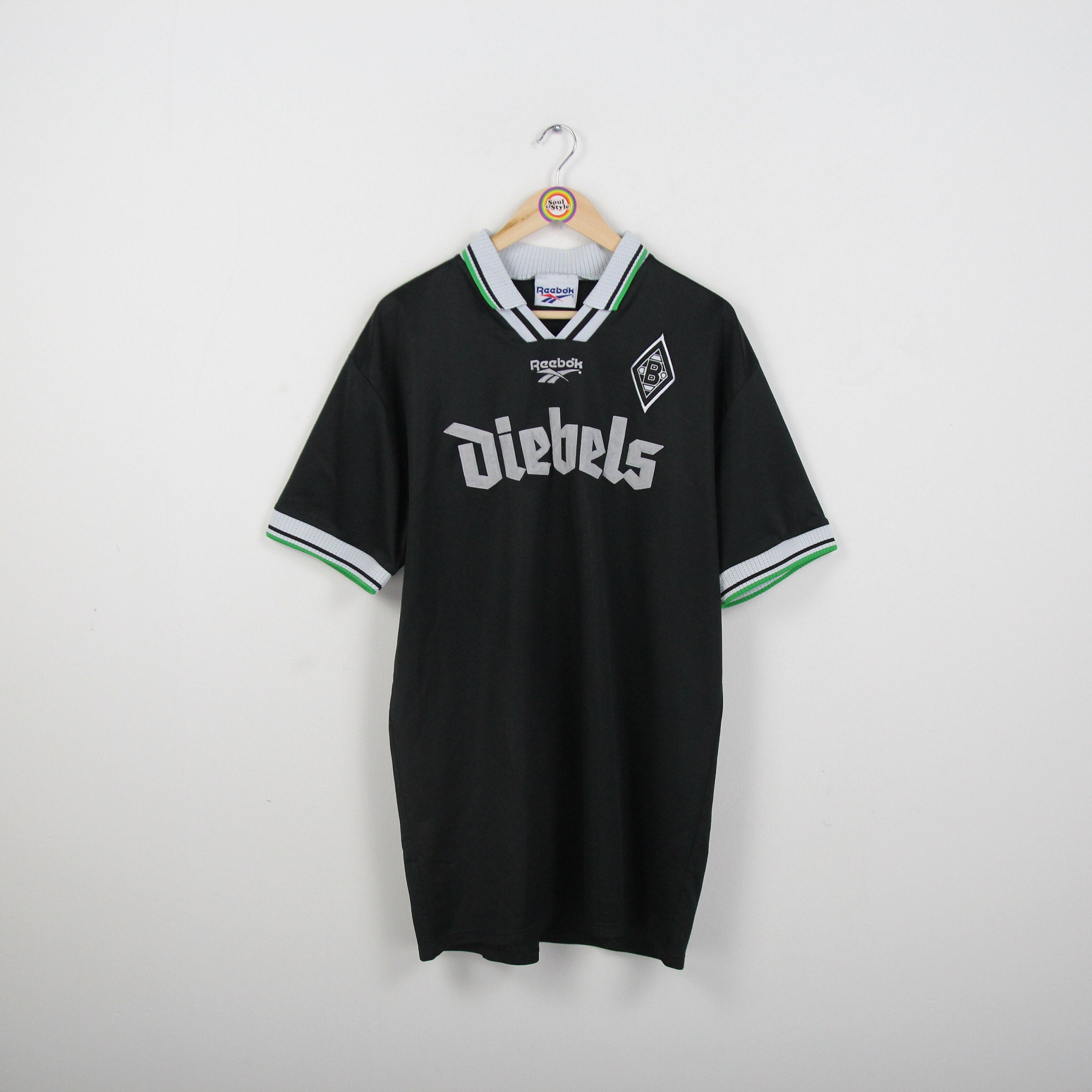 Vintage T-shirt Jersey Size XL 1996-1997 96/96 Away Borussia