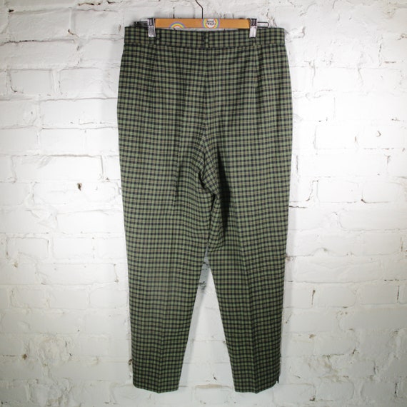 Vintage Wool Highwaist Pants Women Size L - XL (4… - image 3