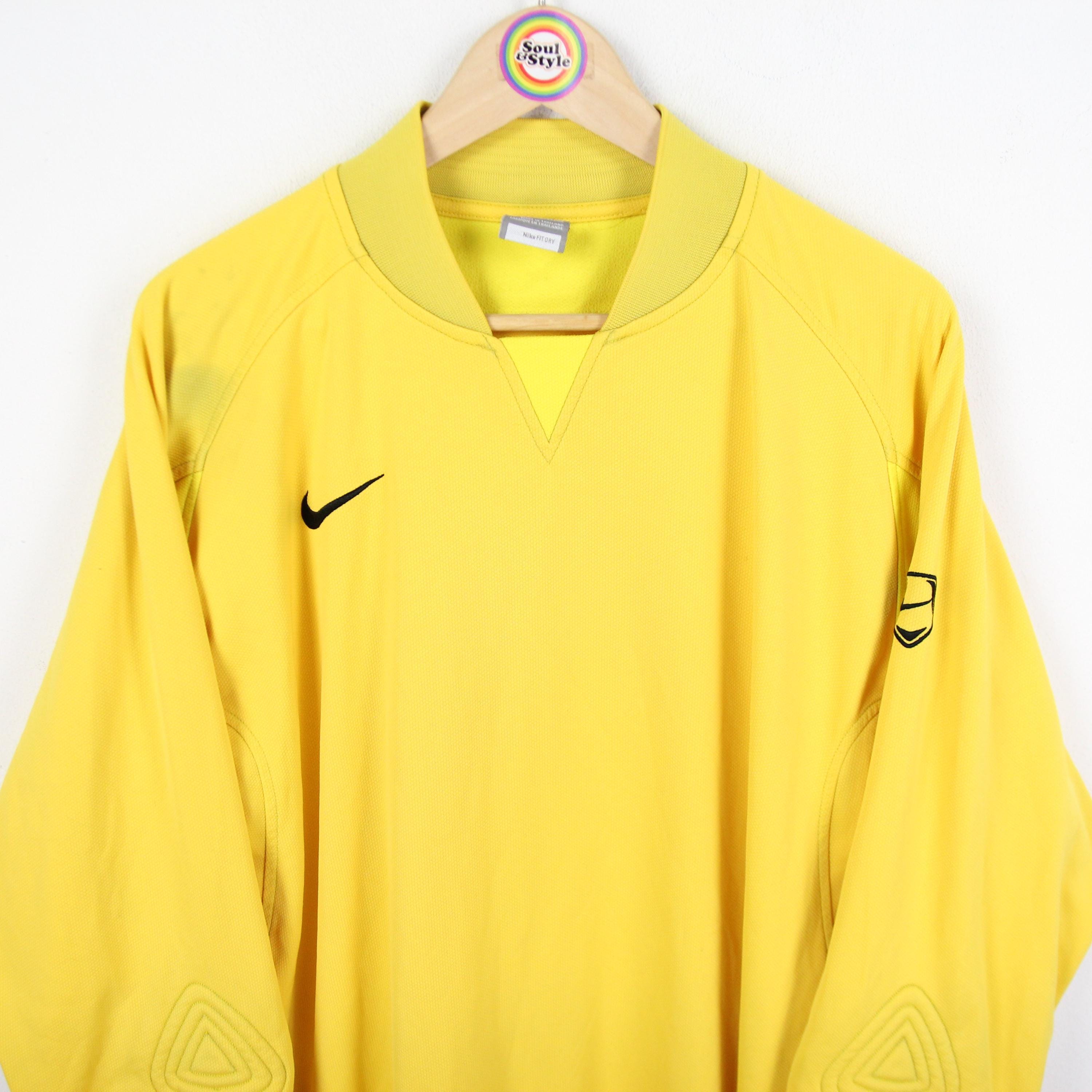 Vintage T-shirt Jersey Size XL Goalkeeper Jersey Nike - Etsy Israel