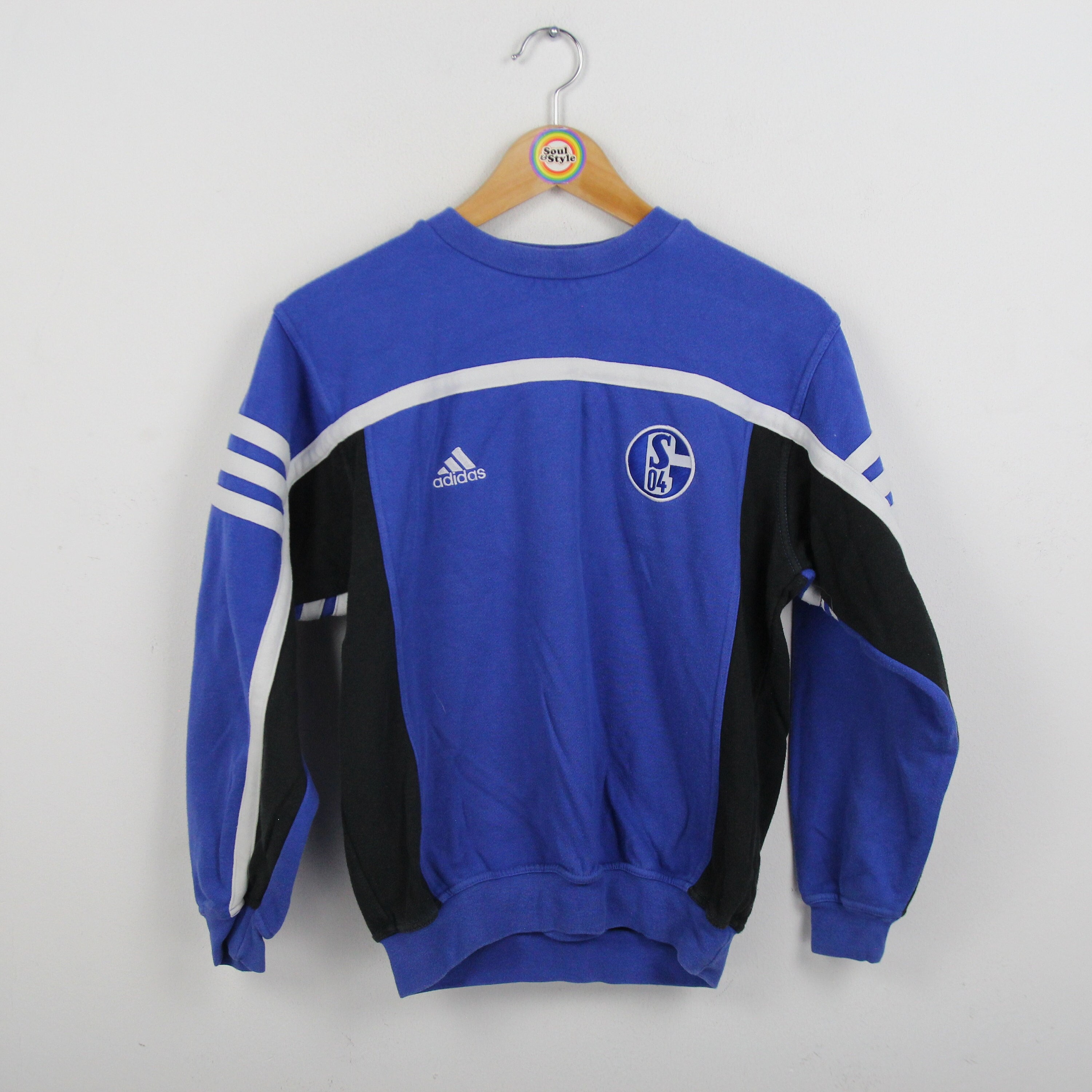 Vintage 90s Sweatshirt XS Schalke 04 - Etsy