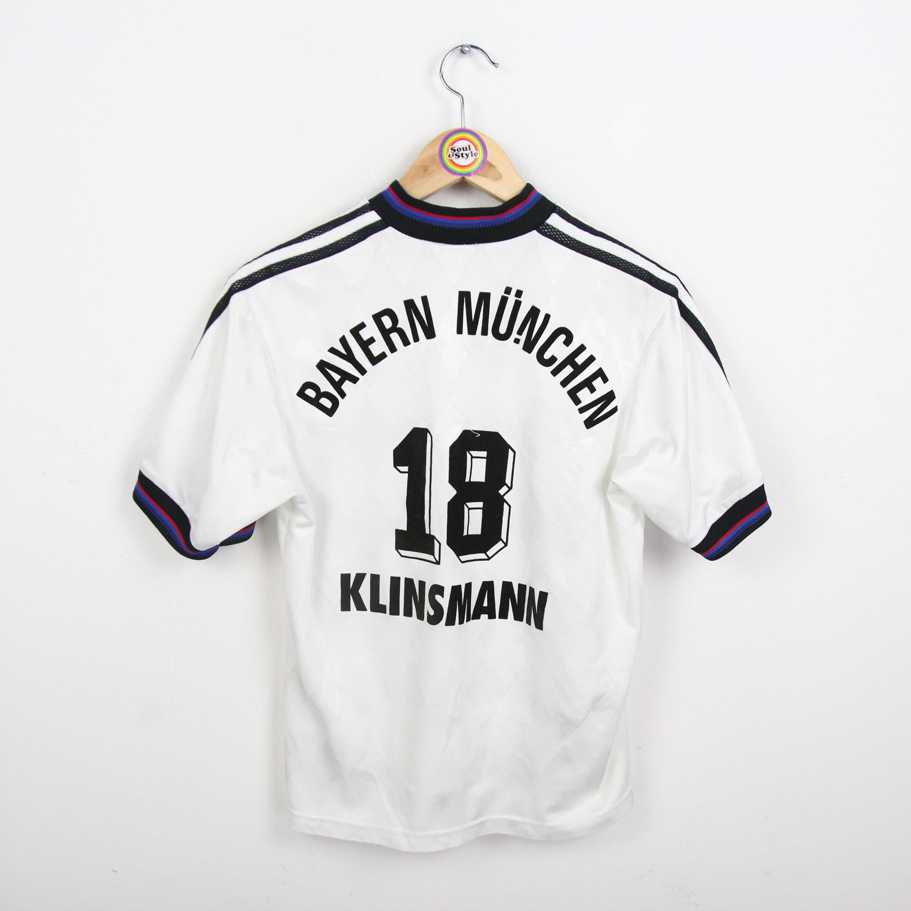 Vintage T-shirt Jersey Size XS (164) Bayern Munich 1997-98 Away