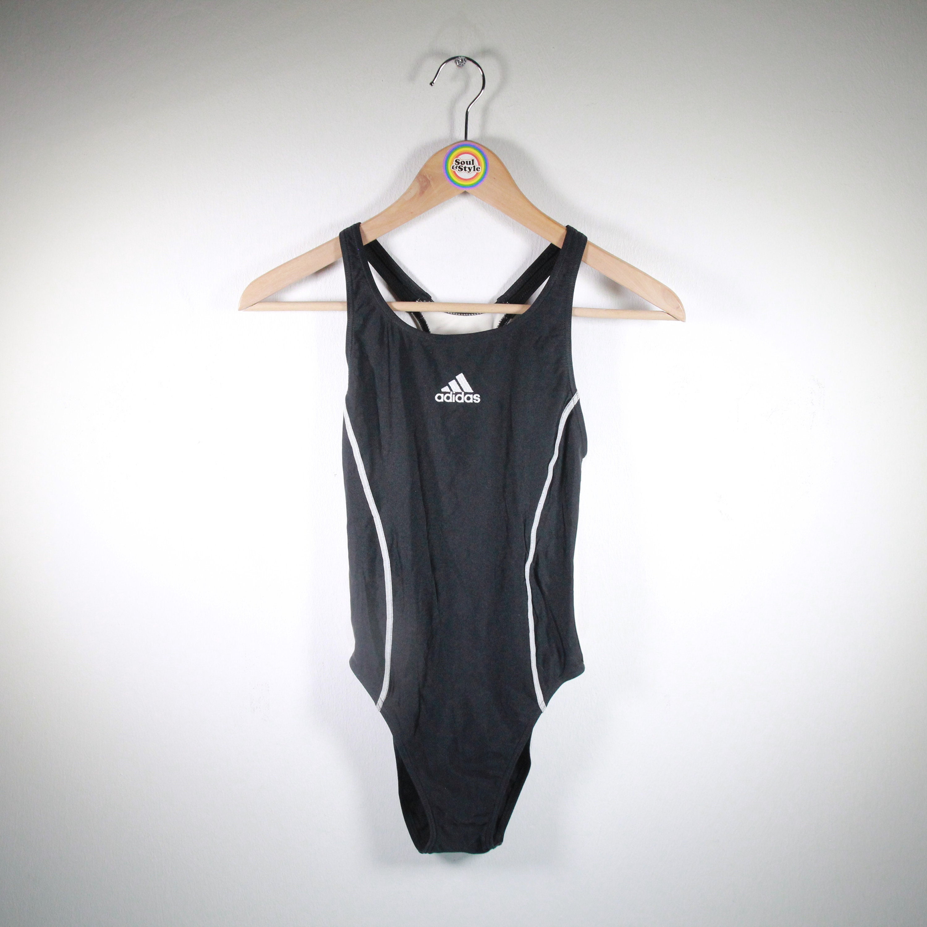 Vintage Swimsuit Swimsuit Women M 38 Adidas - Etsy Hong Kong