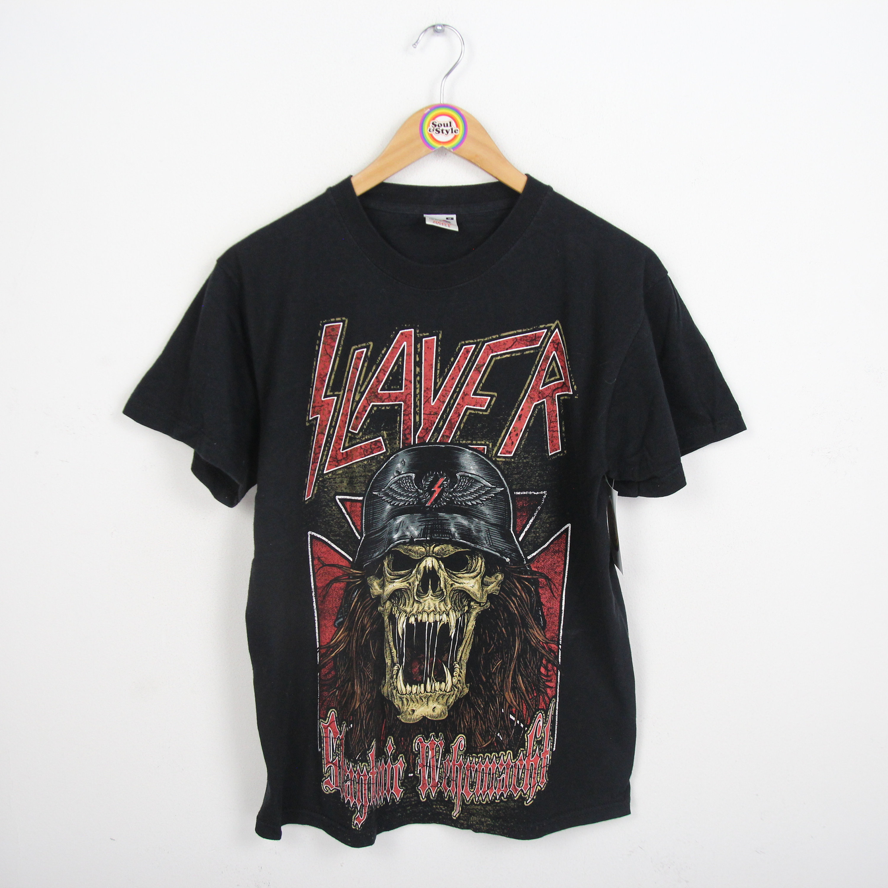 Vintage T-shirt Size M Slayer Slaytanic We*rmacht Fruit of the