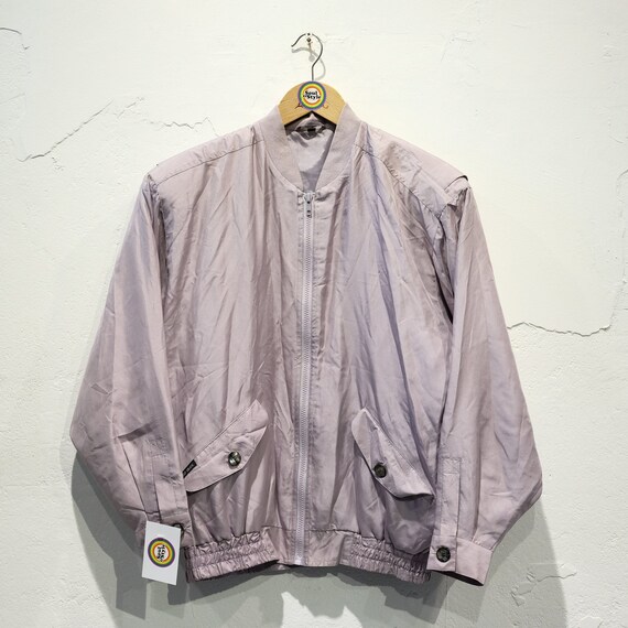 Vintage 90s Silk Blouson Silk Jacket S/Meter