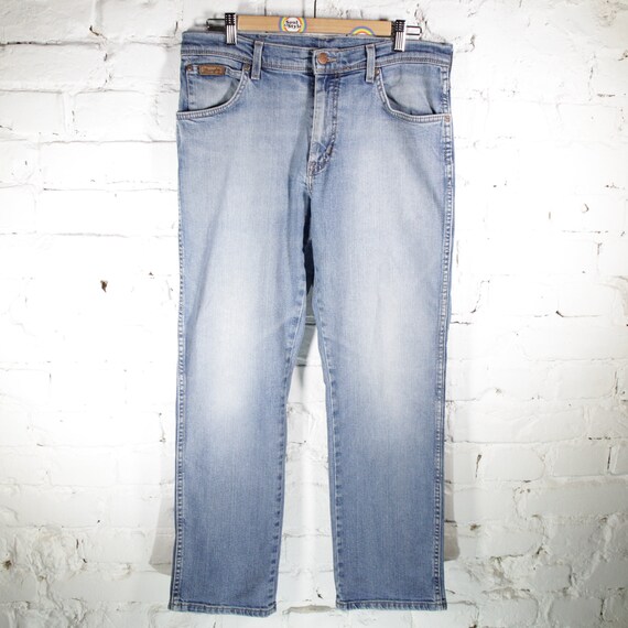 Vintage Wrangler Stretch Denim Jeans Size W33 L30 | Etsy