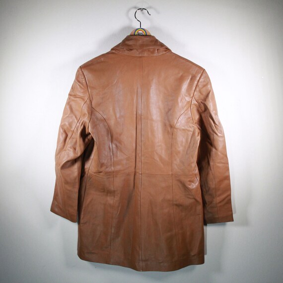 Vintage 80s 90s Women's Leather Jacket Size S 36 - Etsy