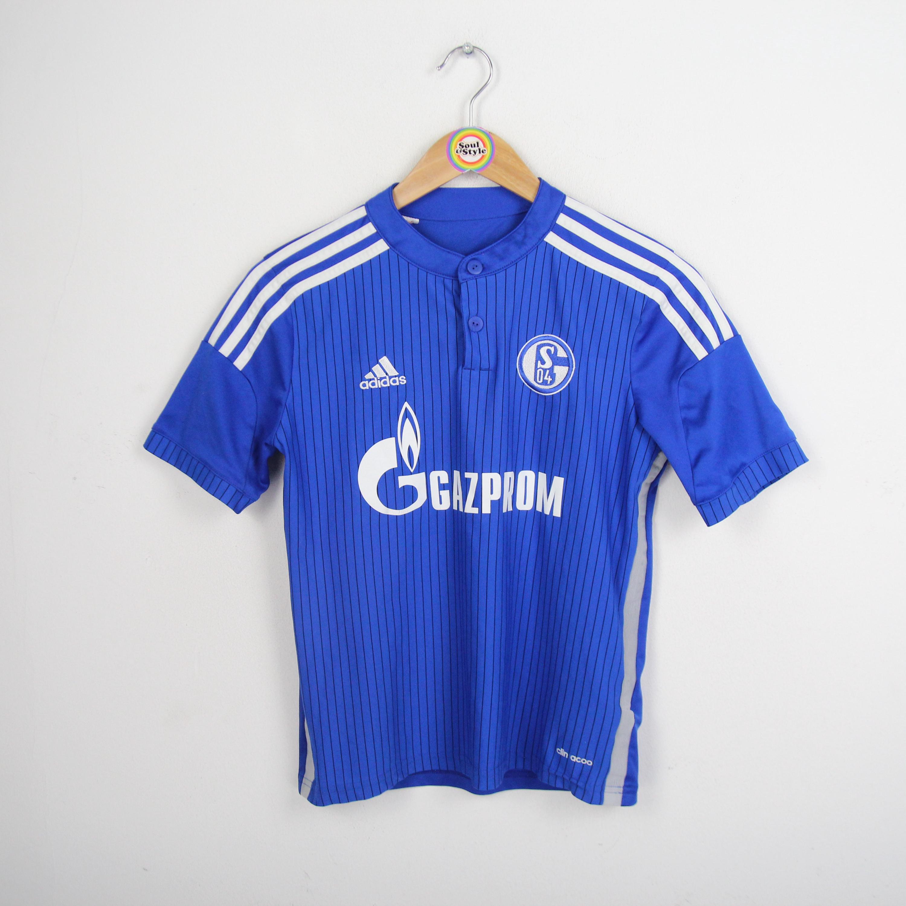 Vintage T-shirt Jersey Size 152 (children's Size) Schalke 04 2015