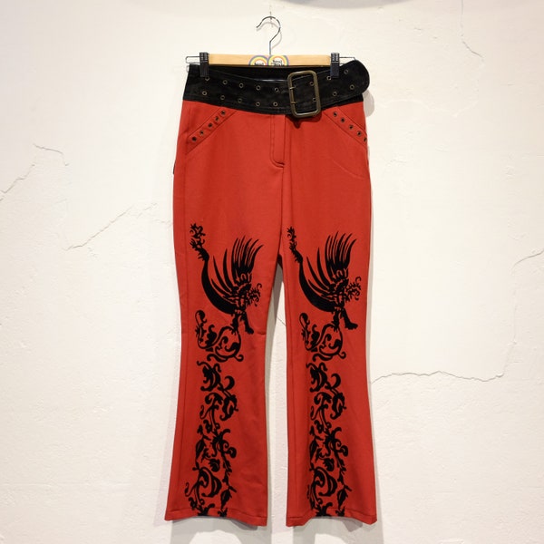 Vintage Boot-Cut Trousers Size XS-S