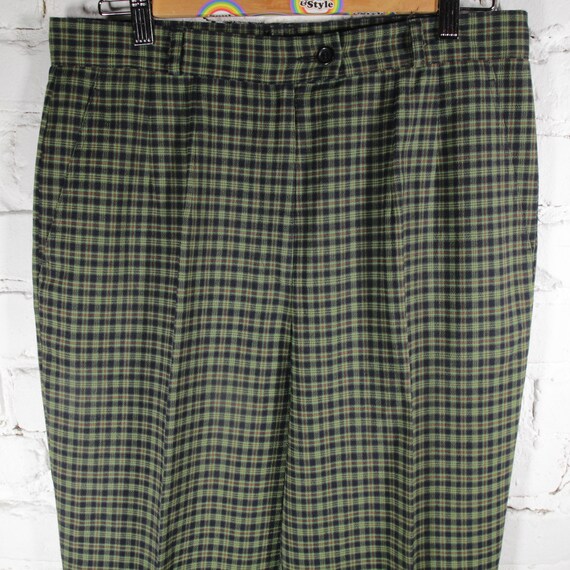 Vintage Wool Highwaist Pants Women Size L - XL (4… - image 2