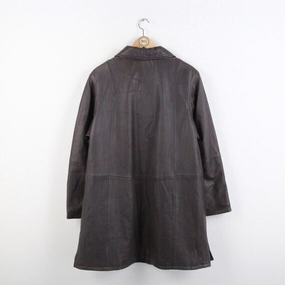 Vintage 80s 90s Leather Jacket Size M (38 Women's Size