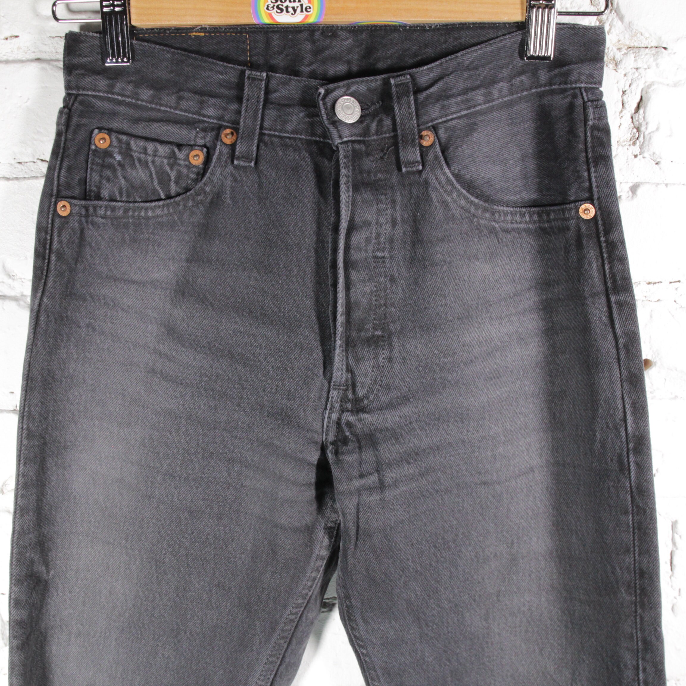 Vintage Levis 501 Denim Jeans Size W27 L34 80s 90s - Etsy