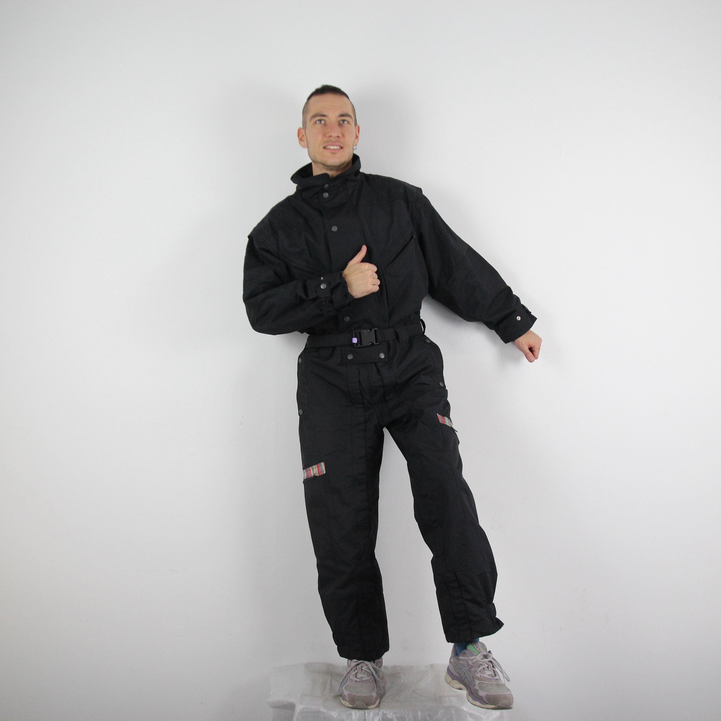 ヴィンテージレトロ 80 年代 90 年代のスキースーツ、スキースーツ