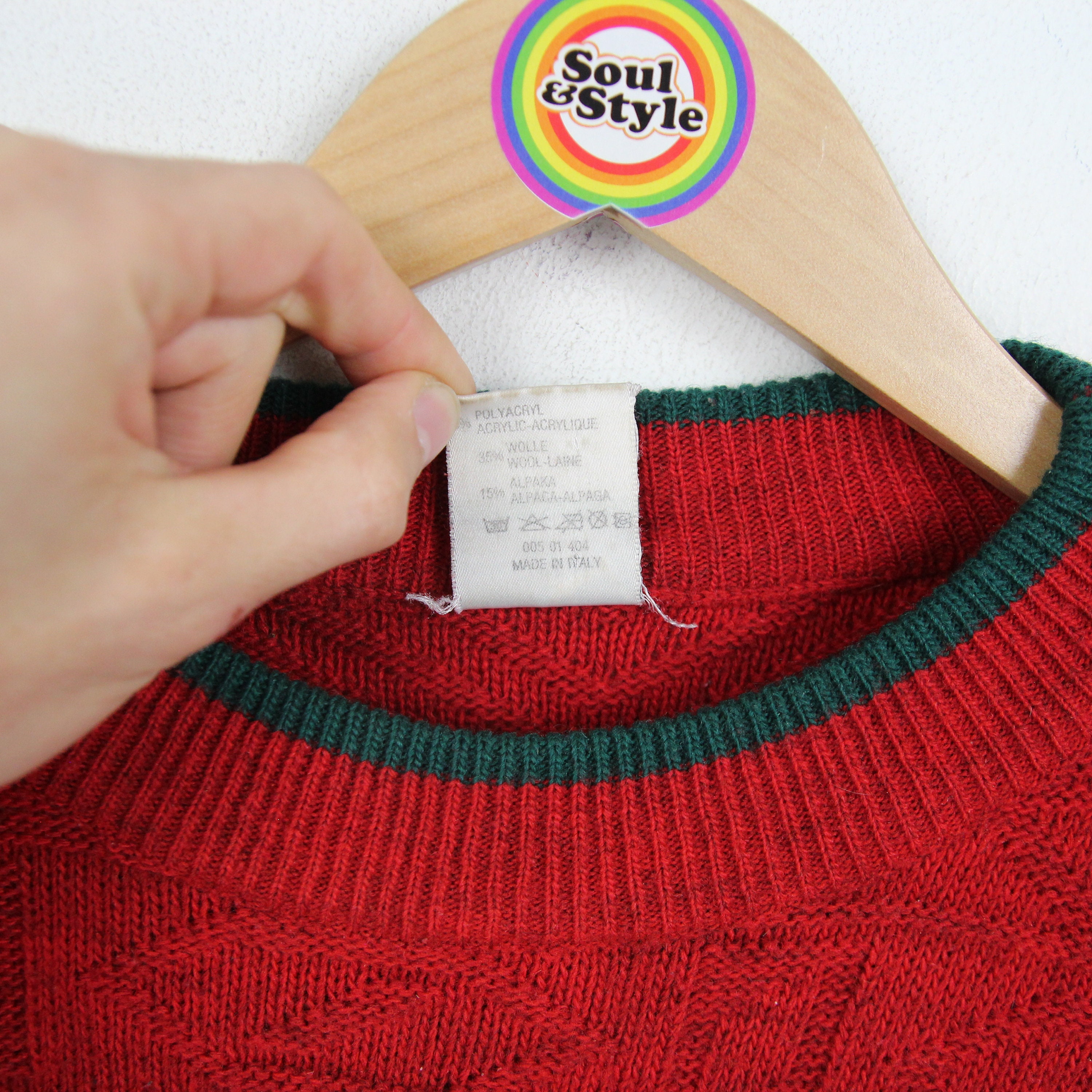 Puma Vintage 80s Sweater Mens Size XL Outdoor Knitted Wool
