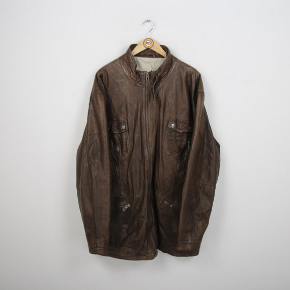 Vintage 80s 90s Leather Jacket Size 2XL-3XL David Moore - Etsy Vintage 80s 90s Leather Jacket Size 2XL-3XL David Moore - Etsy
