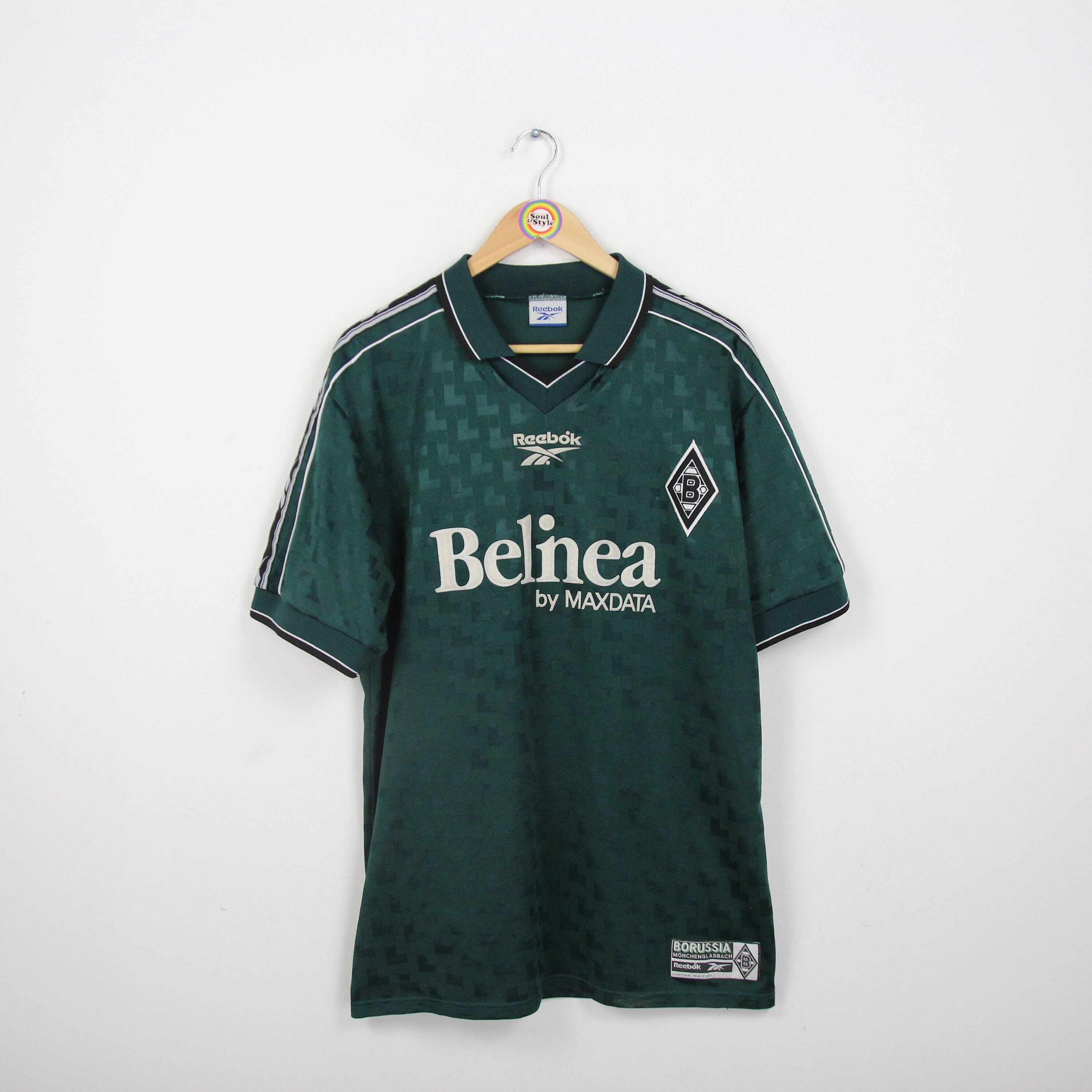 Vintage T-shirt Jersey Size M 1998-1999 98/99 Away Borussia