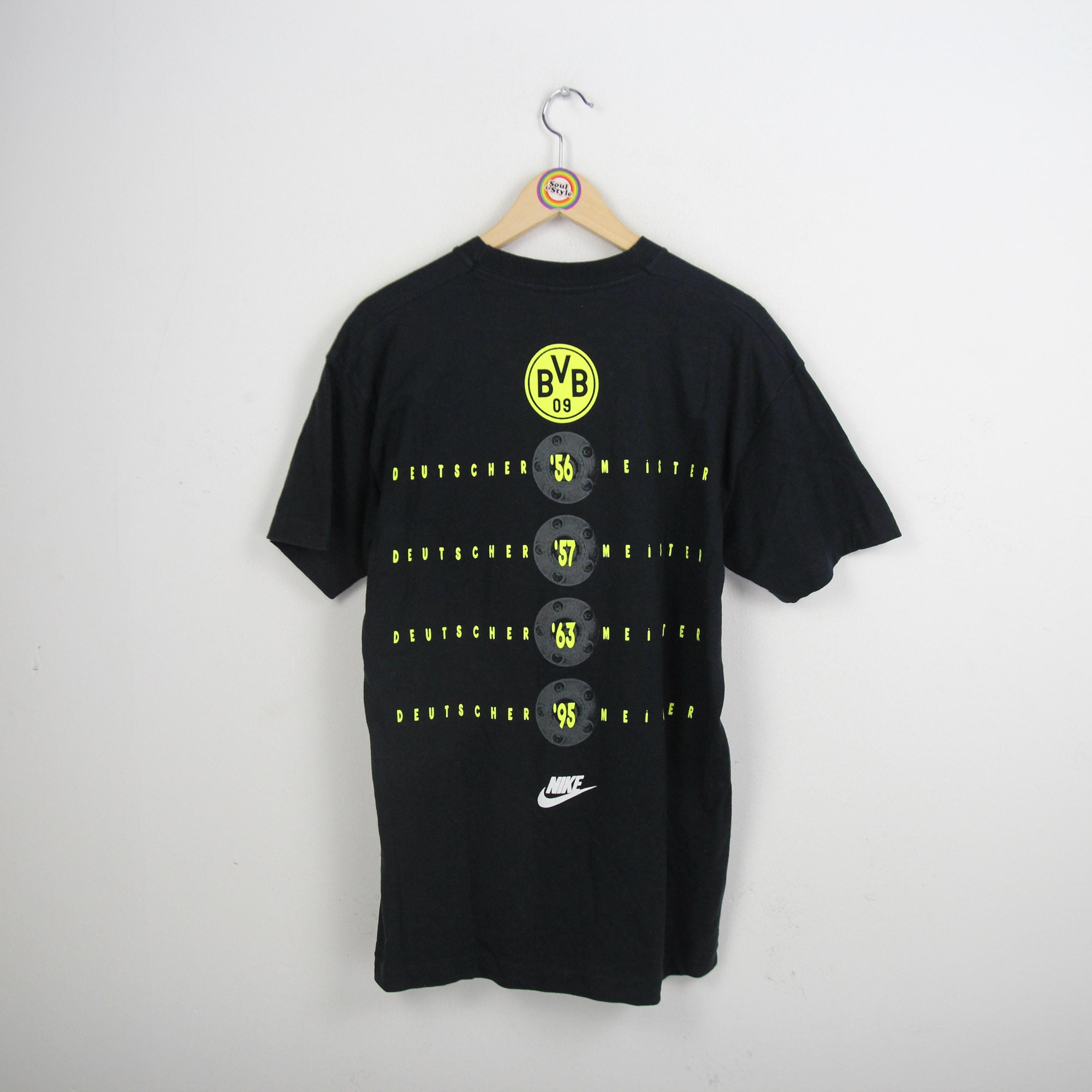 激レア　ビンテージ　Nike Borussia Dortmund シャツ Borussia Dortmund Nike Vintage Rare Retro Football Shirt