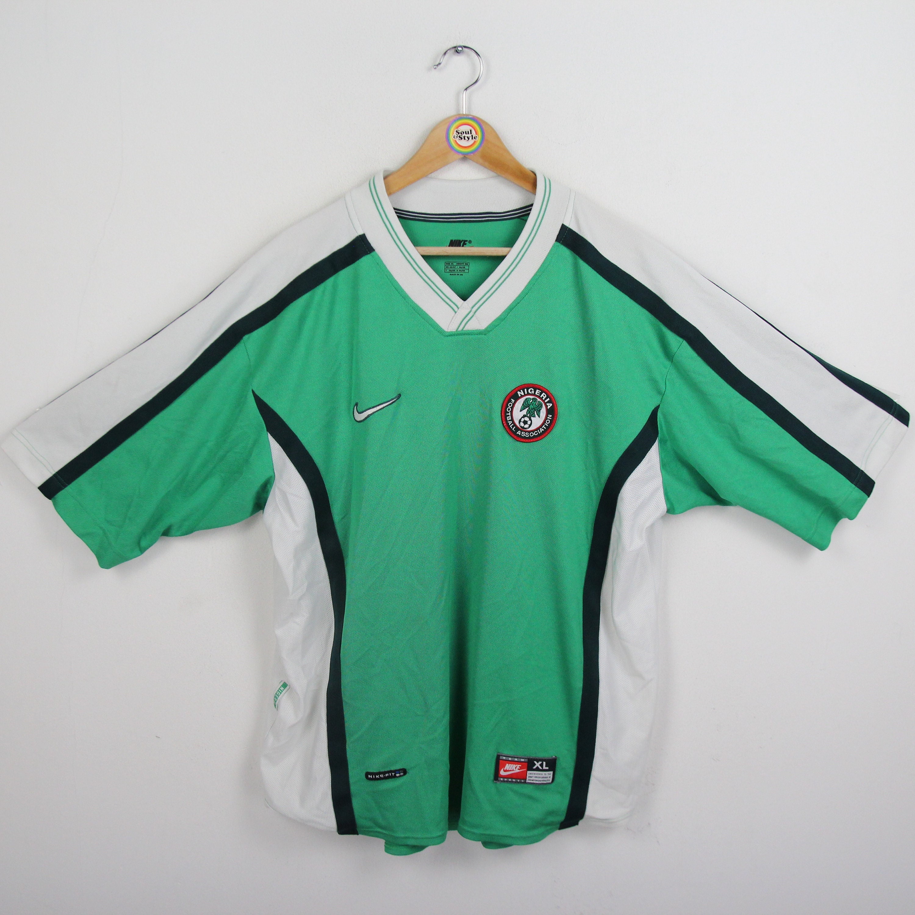 Retro Soccer Jersey Nike - Etsy