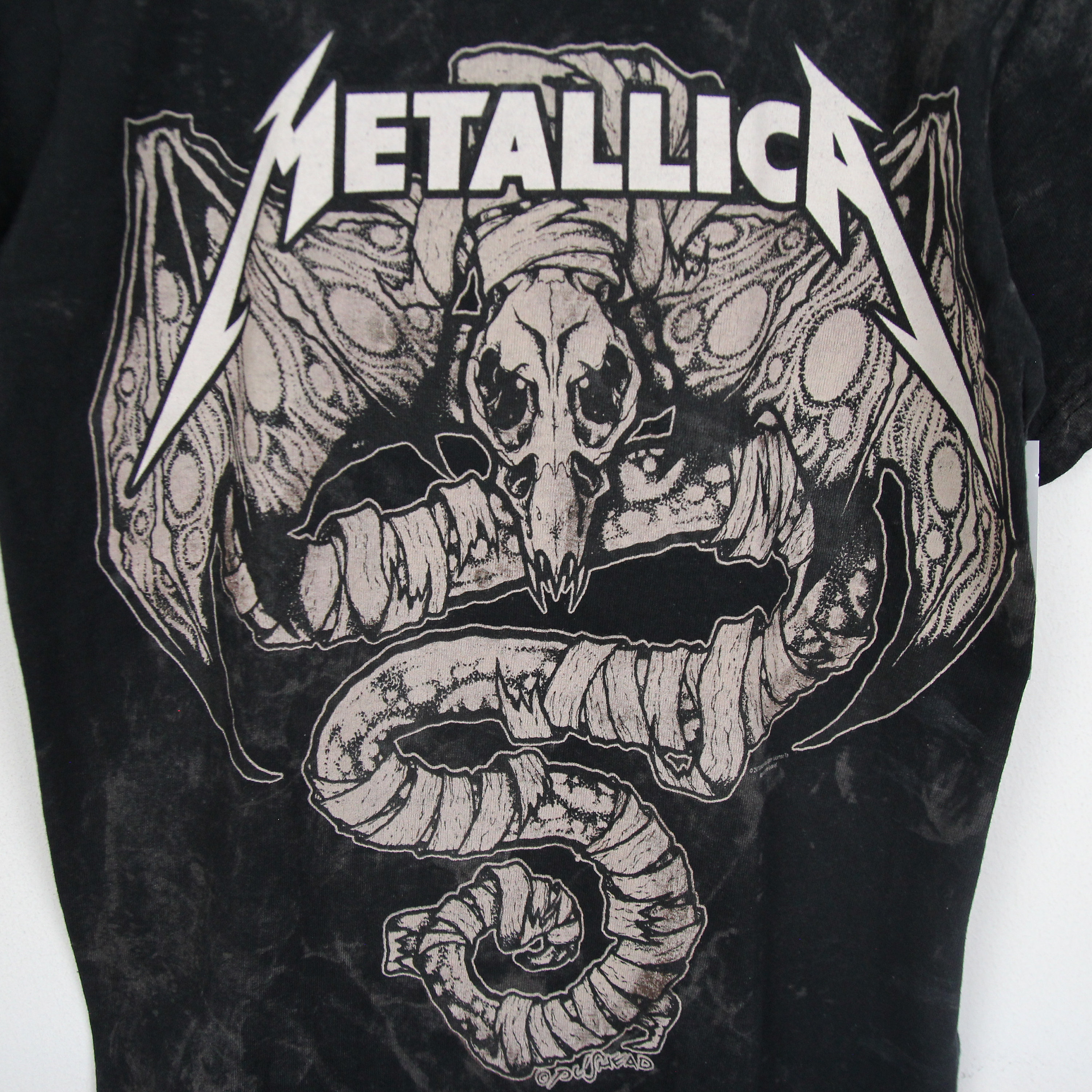 Vintage T-shirt Size S Metallica X Pushead Fruit of the Loom 2008