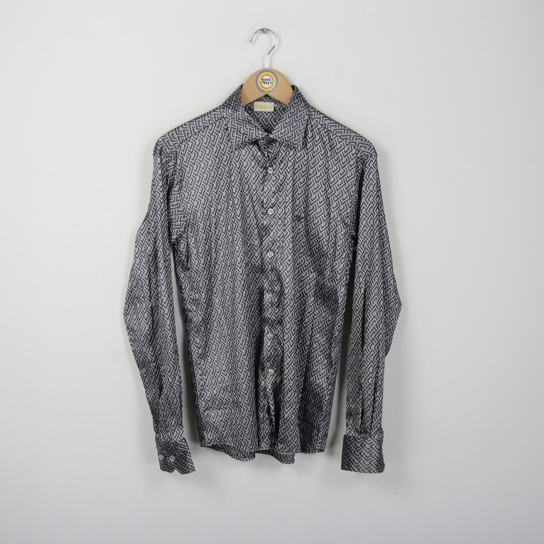 トップス Armani Jeans 90s Heavy Velor L/S Shirt Armani Jeans 90s Heavy Velor L/S Shirt
