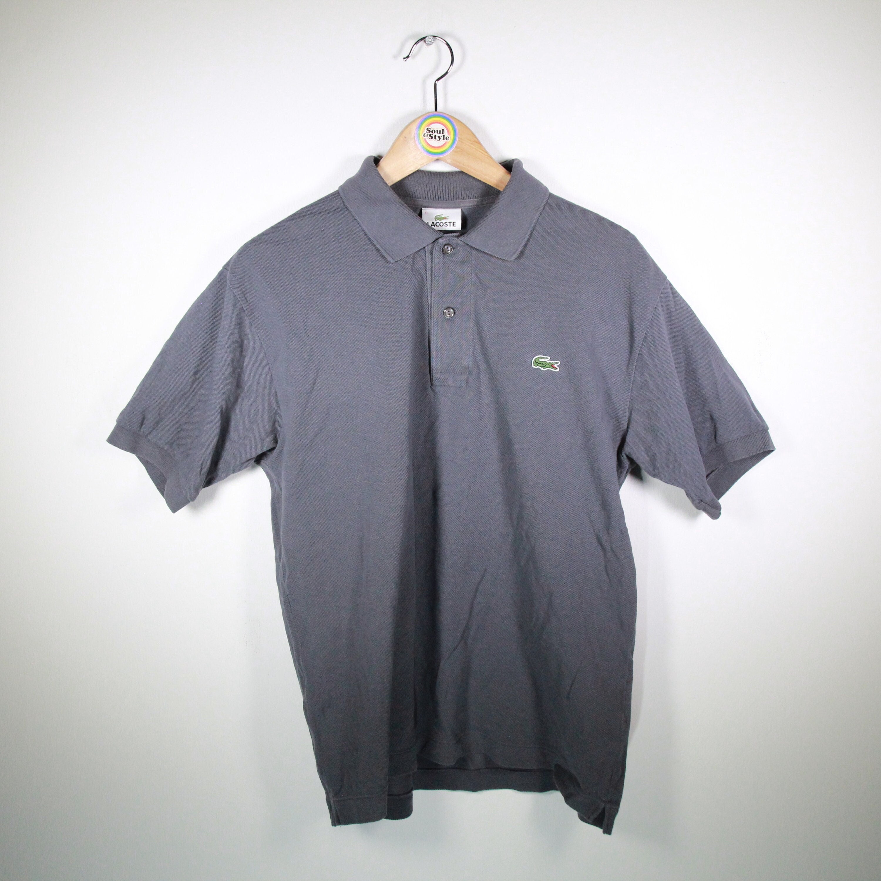 Vintage Polo Shirt Size M-L 5 Lacoste -